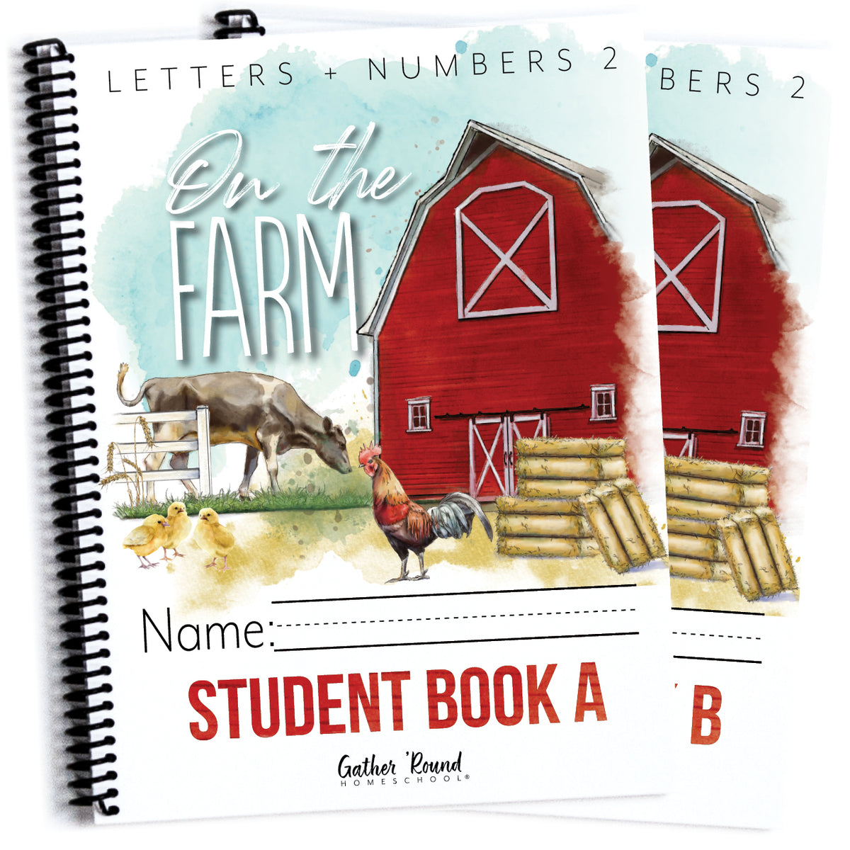 Letters + Numbers 2: Printed Books – Gather 'Round Homeschool USA