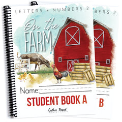 Letters + Numbers 2 On The Farm Printed Bundle Student Book A And Student Book B