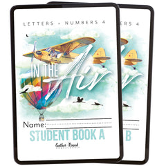Letters + Numbers 4 In The Air Digital Bundle Student Book  A and Student Book B