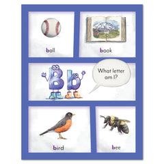 Letters + Numbers Printed Expansion Pack My ABC Book What Letter Am I? Bb