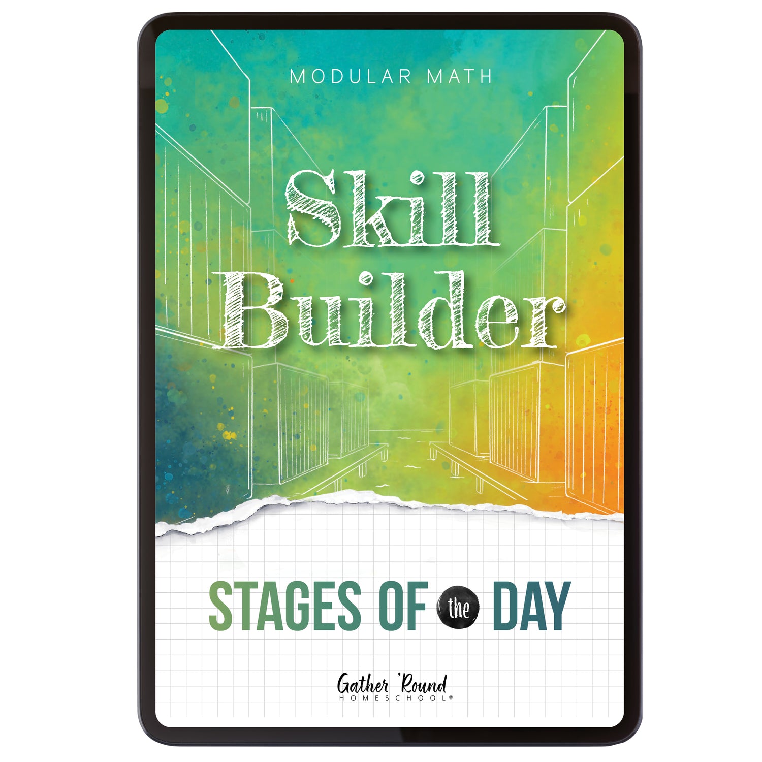 Measurement Step 2 modular math homeschool digital skill builder stages of the day