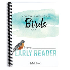 North America Birds part 1 homeschool unit study student workbook early reader