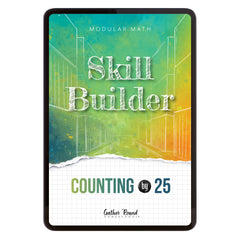 Number Sense Modular Math Step 2 digital skill builder counting by 25
