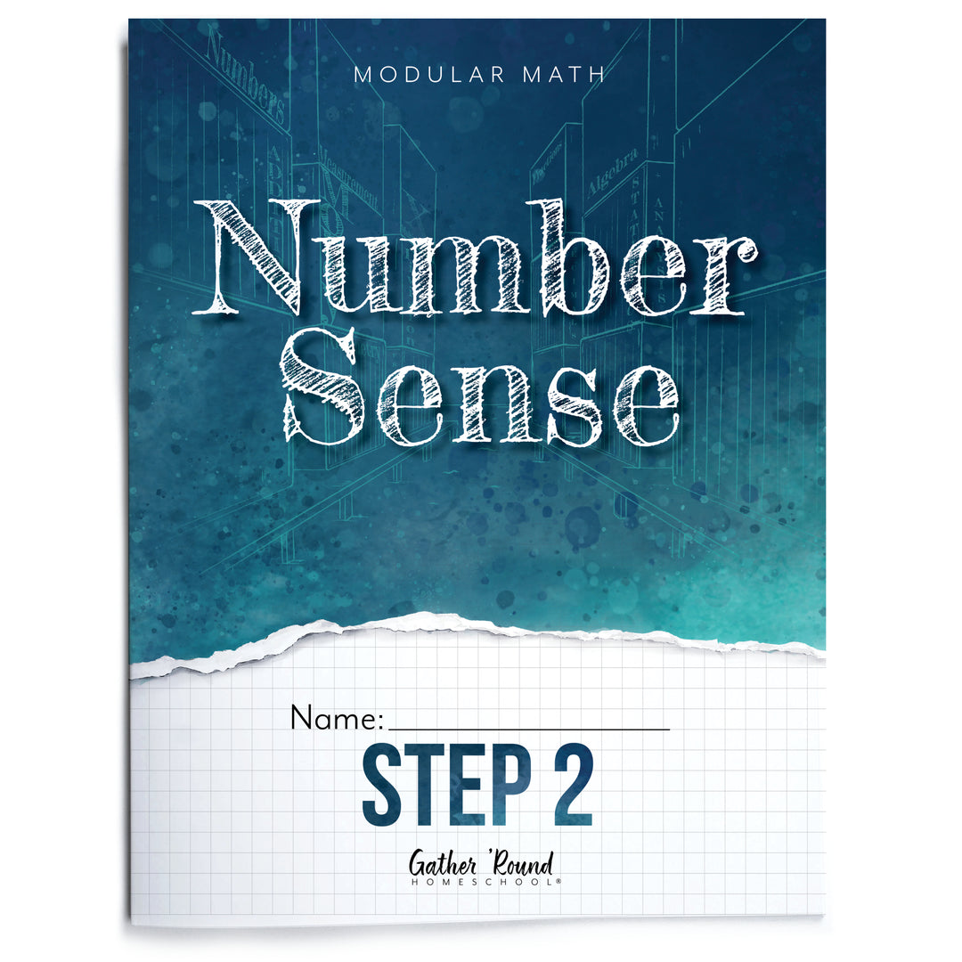 Modular Math: Number Sense (Printed Books) – Gather 'Round Homeschool USA