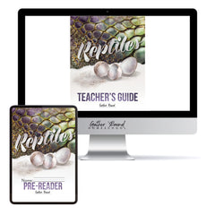 Reptiles homeschool unit study digital student workbook  Pre-Reader and Teacher's Guide bundle