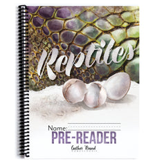 Reptiles homeschool unit study printed student workbook Pre-Reader