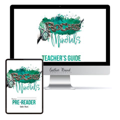 Rocks + Minerals homeschool unit study digital  Pre-Reader with Teacher's Guide bundle