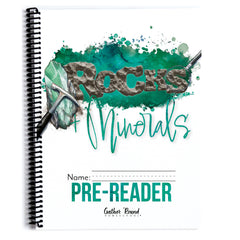 Rocks + Minerals homeschool unit study printed Pre-Reader