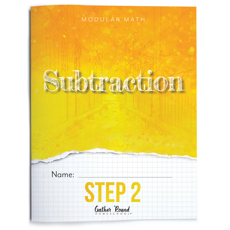 Modular Math: Subtraction (Printed Books) – Gather 'Round Homeschool USA