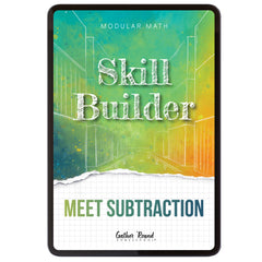 Subtraction Modular Math Step 2 digital skill builder meet subtraction