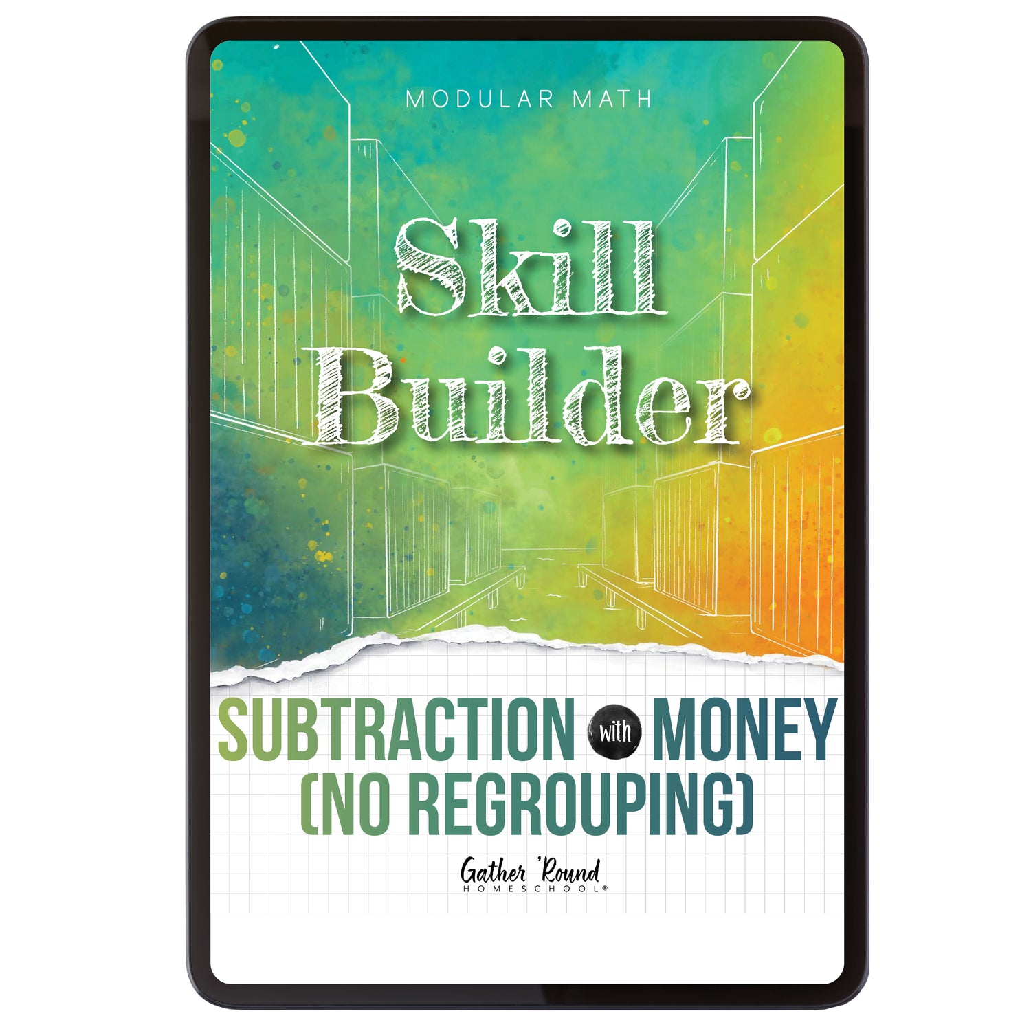 Subtraction Modular Math Step 2 digital skill builder subtraction with money (no regrouping)