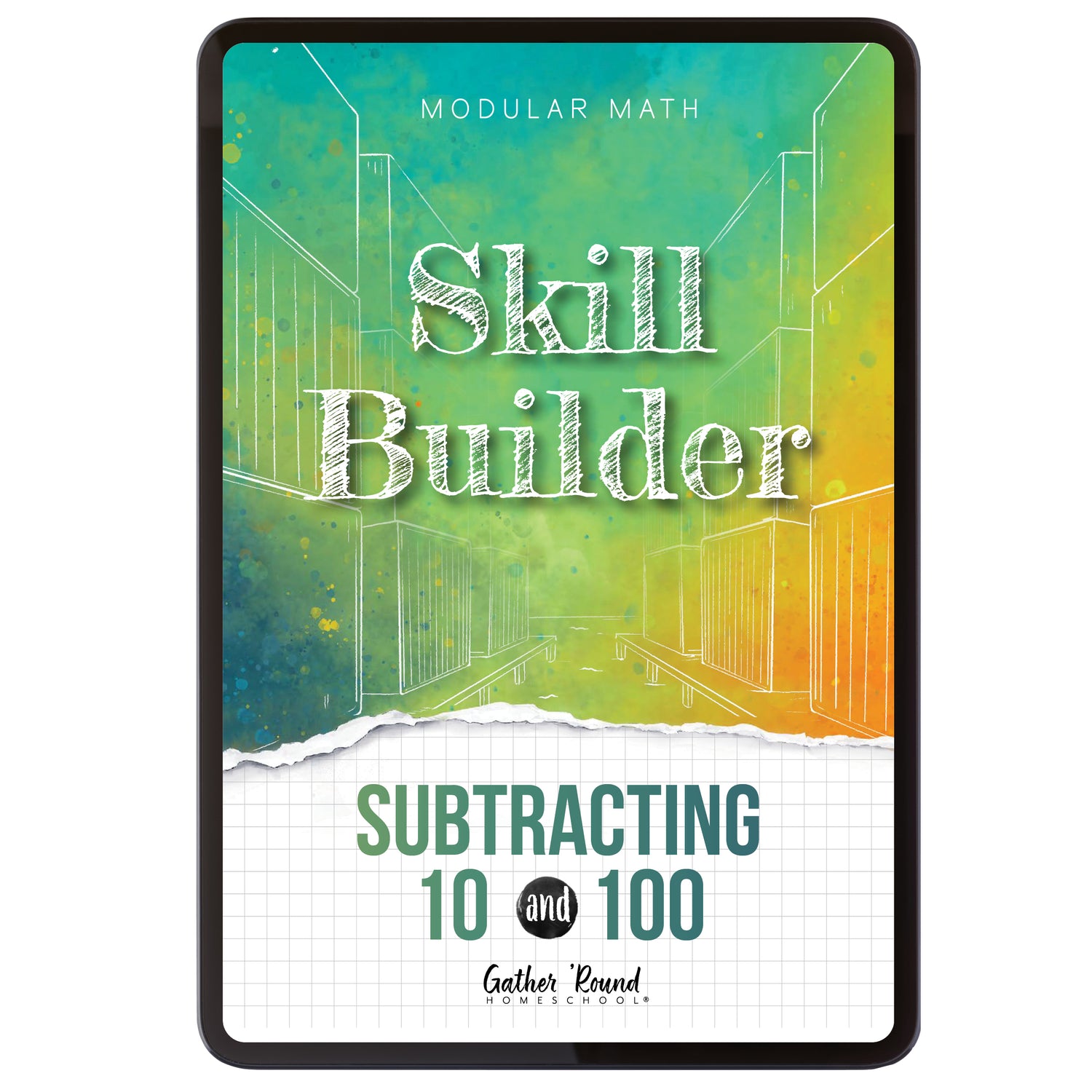 Subtraction Modular Math Step 2 digital skill builder subtracting 10 and 100