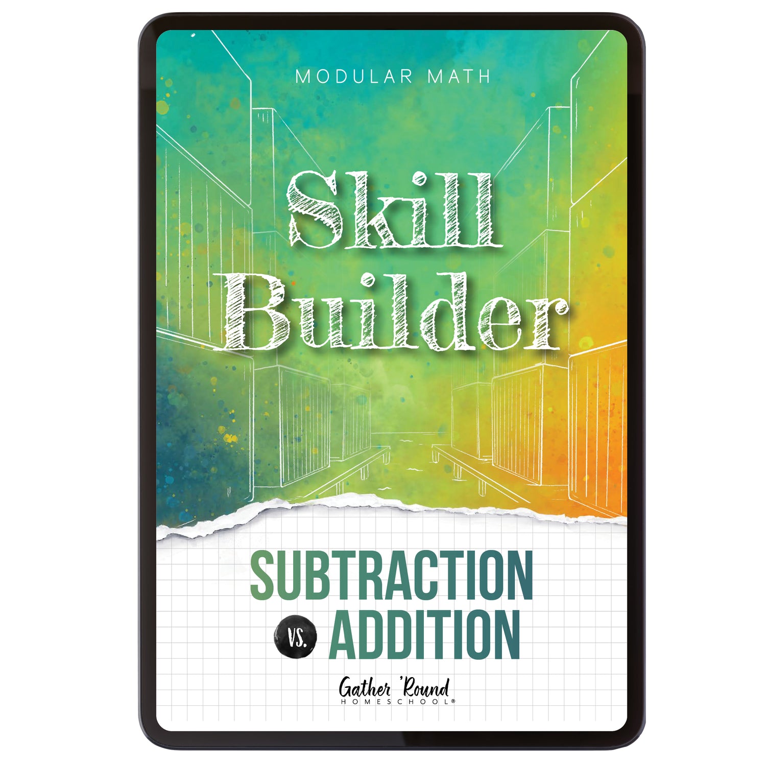 Subtraction Modular Math Step 2 digital skill builder subtraction to addition