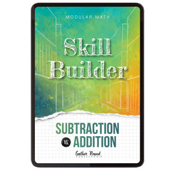 Subtraction Modular Math Step 2 digital skill builder subtraction to addition