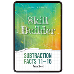 Subtraction Modular Math Step 2 digital skill builder subtraction facts 11-15