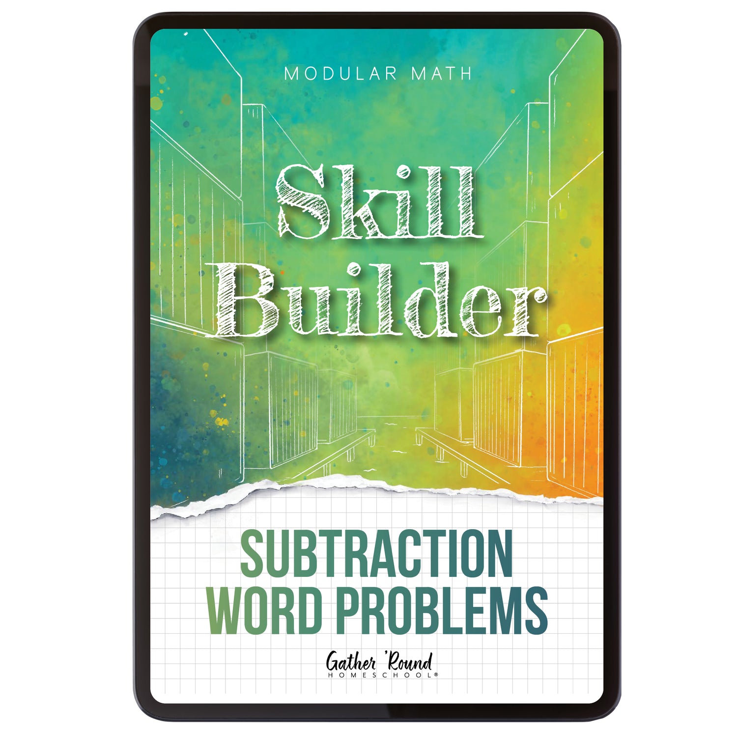 Subtraction Modular Math Step 2 digital skill builder subtraction word problems