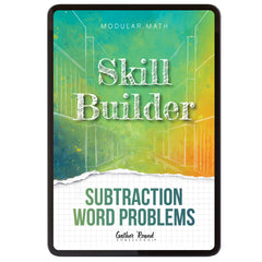 Subtraction Modular Math Step 2 digital skill builder subtraction word problems