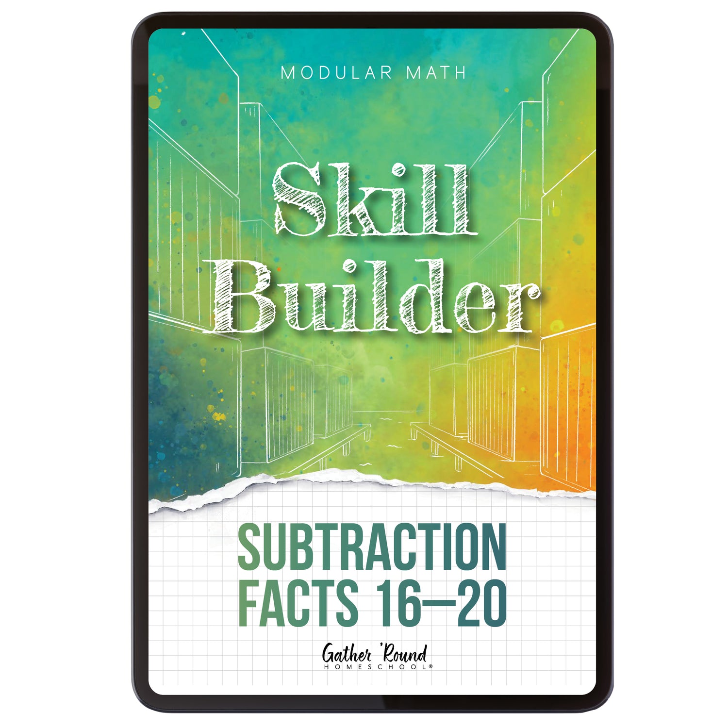 Subtraction Modular Math Step 2 digital skill builder subtraction facts 16-20
