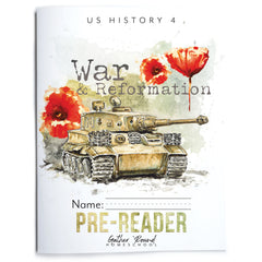 US History 4: War & Reformation: 1900-1945 Homeschool Unit Study Printed Pre-Reader Student Book