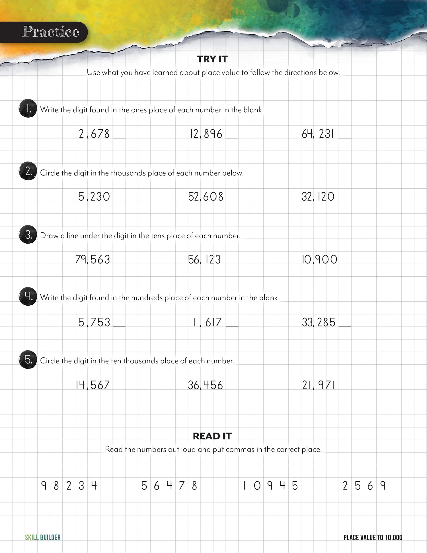 Modular Math: Number Sense Skill Builders