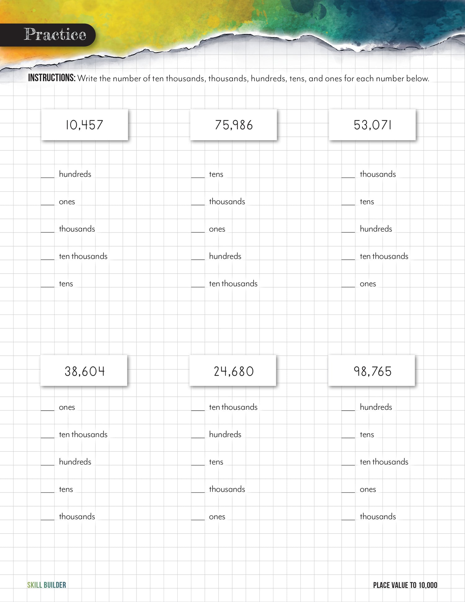Modular Math: Number Sense Skill Builders