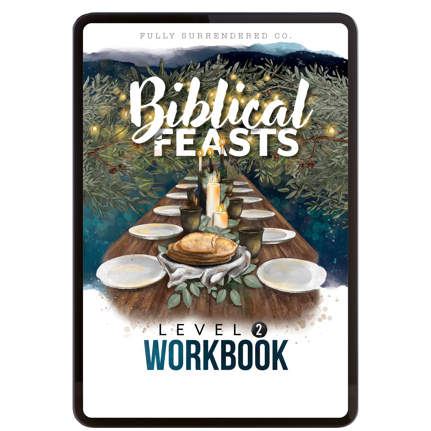 Biblical Feasts Homeschool Study Unit Digital Level 2 Student Workbook