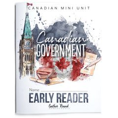Canadian Government Homeschool Unit Study Printed Early Reader Student Book 
