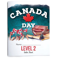 Canada Day Homeschool Unit Study Printed Level 2 Student Book 