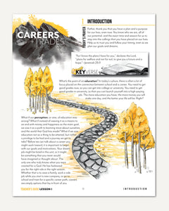 Careers + Trades Homeschool Unit Study Digital Teacher's Guide Daily Lesson 1 Part 1