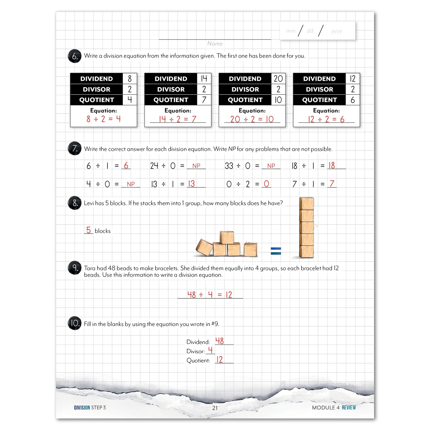 Modular Math: Division (Printed Books)