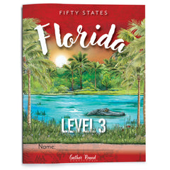 Florida Fifty States Homeschool Unit Study Printed Student Book Level 3 Cover