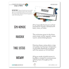 Indigenous Peoples homeschool unit study digital student book bundle, early reader, and teacher's guide, lesson one