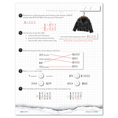Money Modular Math step 3 printed book module 4 review
