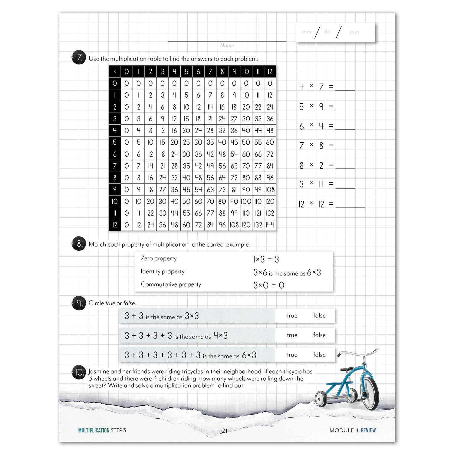 Modular Math: Multiplication (Printed Books)