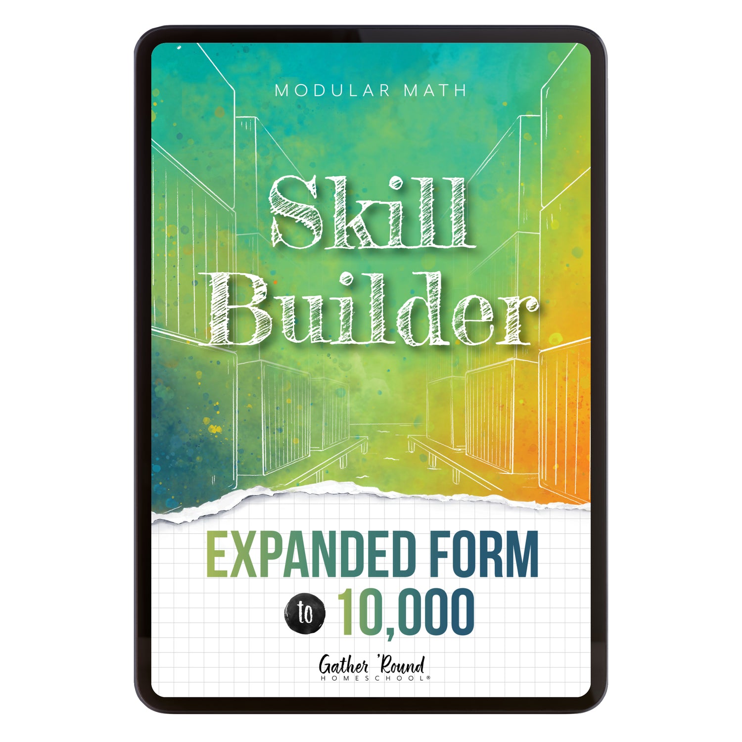 Number Sense Modular Math Step 3 digital skill builder expanded form to 10,000