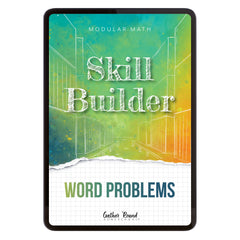 Number Sense Modular Math Step 3 digital skill builder word problems
