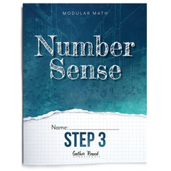 Number Sense Modular Math Step 3 printed book 