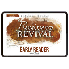Renaissance and Revival Homeschool Unit Study Digital Seatwork Journal Cursive Early Reader