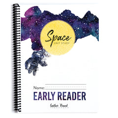 Space homeschool unit study print student workbook student workbook Early Reader
