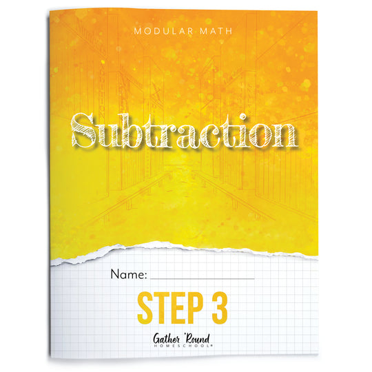 Modular Math: Subtraction Printed Books | Gather 'Round Homeschool ...