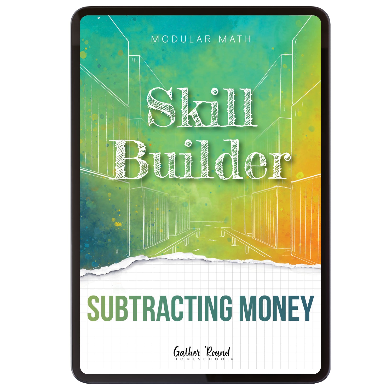 Subtraction Modular Math Step 3 digital skill builder subtracting money