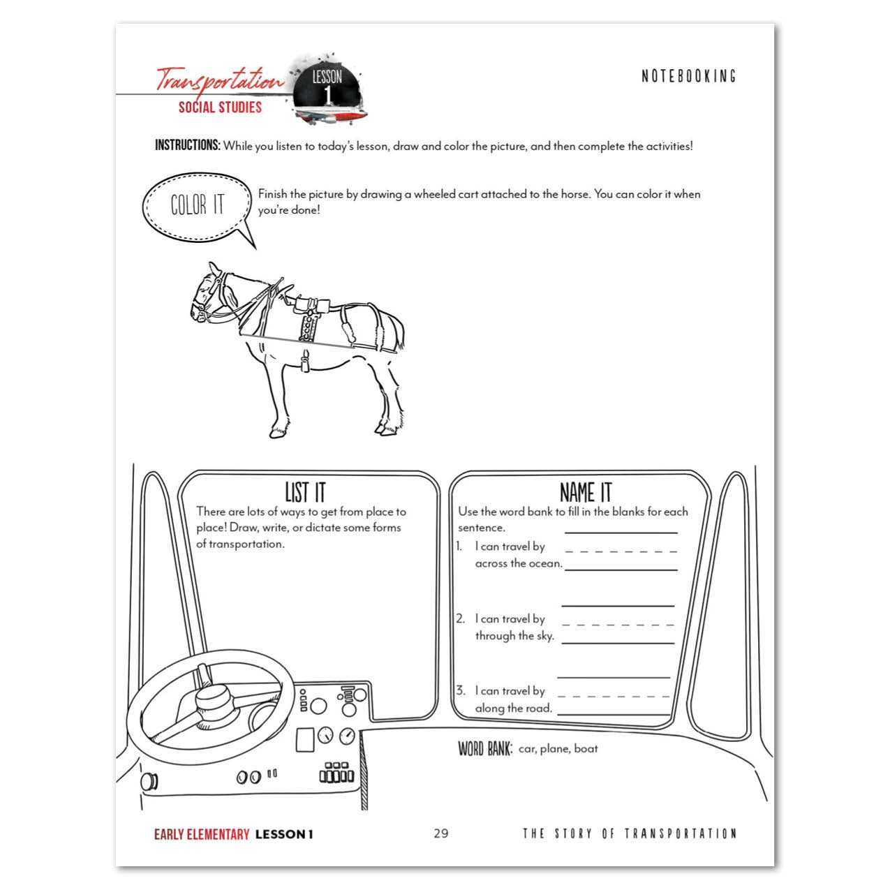 Transportation Unit (Printed Books)