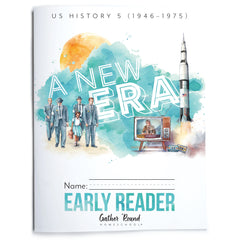 US History 5: A New Era: 1946-1975 Homeschool Unit Study Printed Early Reader Student Book