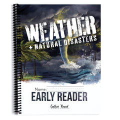 Weather + Natural Disasters Homeschool Unit Study Printed Early Reader Student Book 