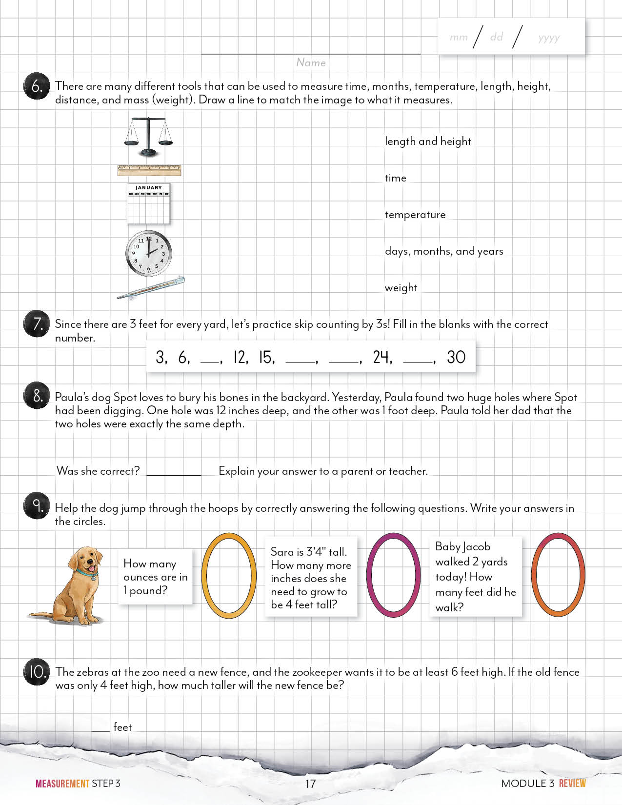 Modular Math: Measurement (Printed Books)
