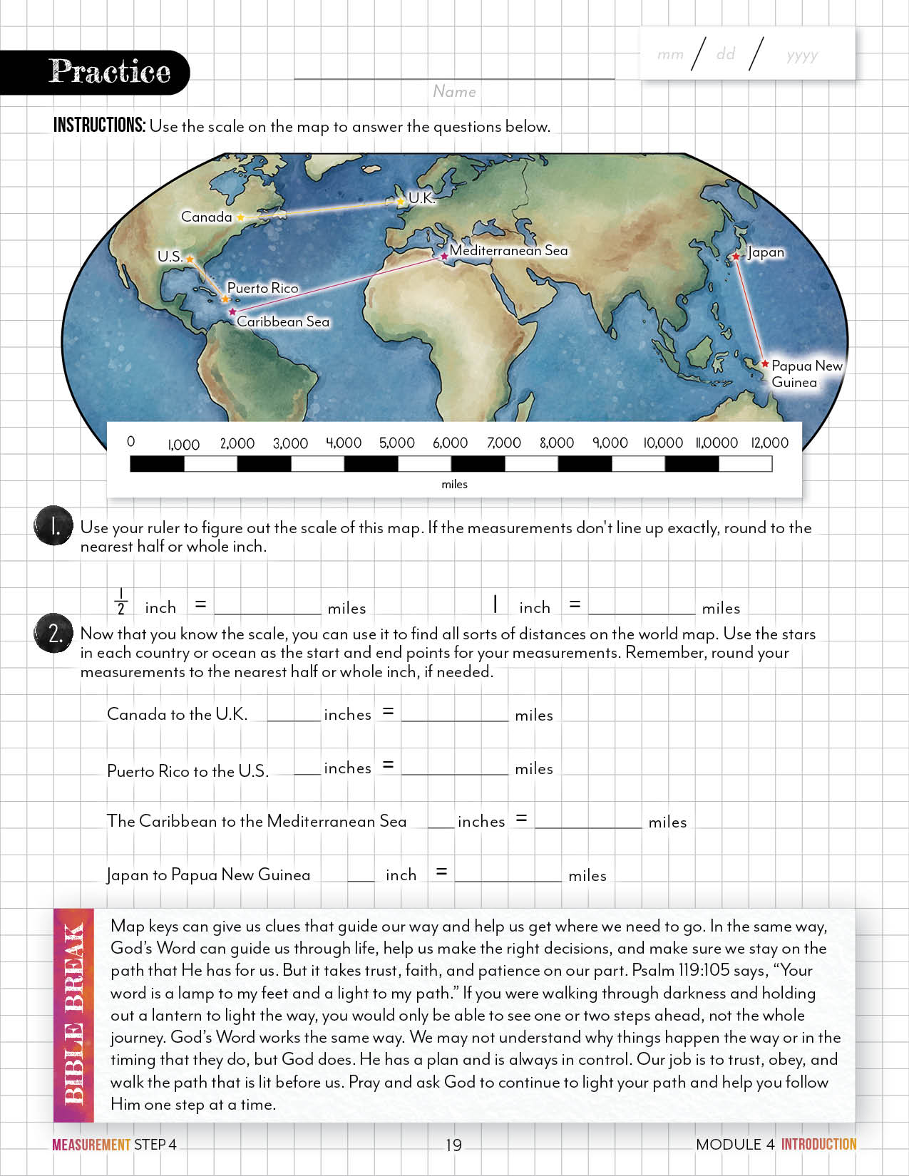 Modular Math: Measurement (Printed Books)