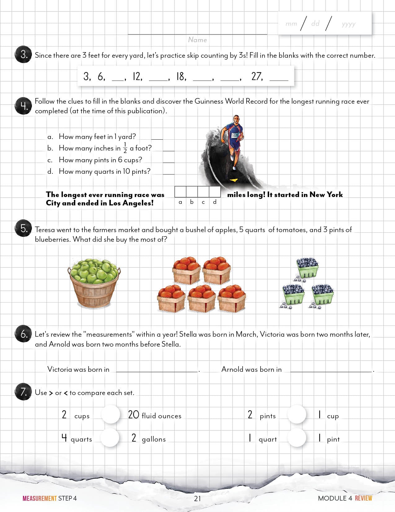 Modular Math: Measurement (Printed Books)