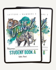 Letters + Numbers 3 In The Jungle Digital Bundle Student Book A and Student Book B