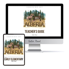 Alberta homeschool unit study early elementary digital student book