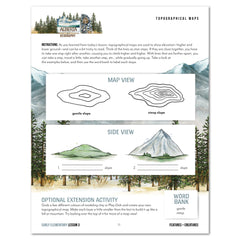 Alberta homeschool unit study student notebook lesson page for early elementary